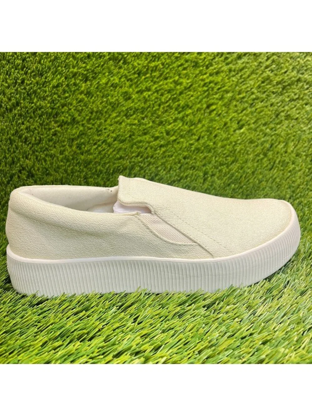 Allbirds Lounger Lift Womens Size 8 Ivory White Casual Slip On Shoes Sneakers